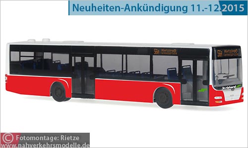 Rietze Busmodell Artikel 67489 M A N Lions City Euro 6 Doktor Richard Wien