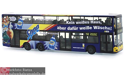 Rietze MAN Lions City DL 07 Modellbus Busmodell Modellbusse Busmodelle