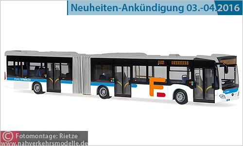 Rietze Busmodell Artikel 69541 Mercedes-Benz O 530 Citaro G Autocars Emile Frisch