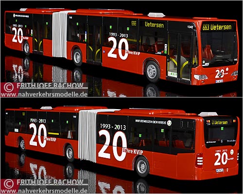 Rietze MB O530 G Citaro E4 Pinneberg Uetersen SchenefeldModellbus Busmodell Modellbusse Busmodelle