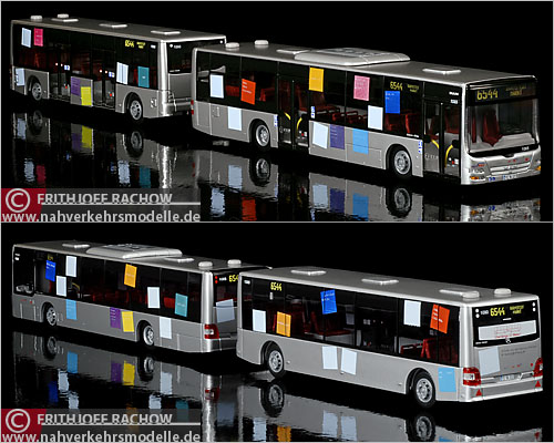 Rietze MAN Lion's City Maxitrain Pinneberg Uetersen SchenefeldModellbus Busmodell Modellbusse Busmodelle