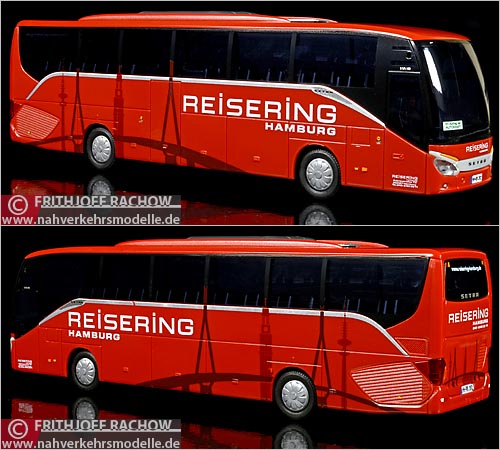 AWM Busmodell Artikel 58328 Punkt 2 Setra S 515 H D Reisering Hamburg