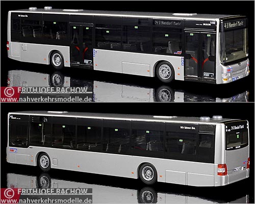 Rietze Busmodell M A N Lions City Verkehrsbetriebe Hamburg Holstein G m b H
