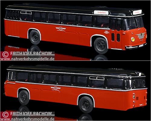 V V Model  Busmodell Artikel 3601 Büssing Präsident 14 R Verkehrsbetriebe Hamburg Holstein G m B H V H H