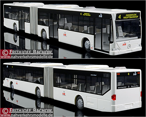 Rietze Busmodell Artikel 62886 Mercedes-Benz O 530 Citaro G Innsbrucker Verkehrsbetriebe