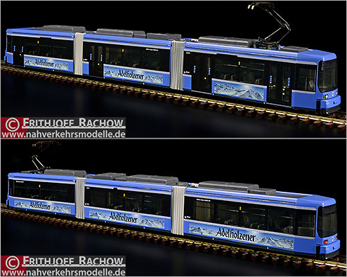 Rietze Busmodell Artikel STRA01050 Adtranz G T 6 Mnchner Verkehrsgesellschaft