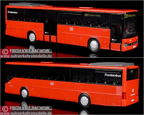 Rietze Setra S315UL Frankenbus Nürnberg DB Modellbus Busmodell Modellbusse Busmodelle