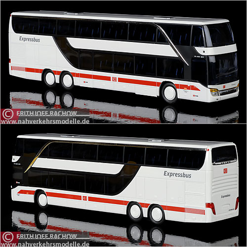 AWM Setra S431DT Frankenbus Nürnberg DB Modellbus Busmodell Modellbusse Busmodelle