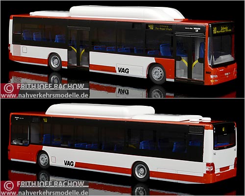 Rietze MAN Lions City CNG VAG Nürnberg Modellbus Busmodell Modellbusse Busmodelle