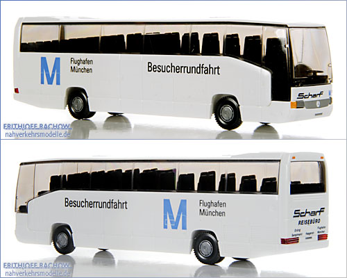 Wiking MB O404 RHD Scharf Omnibus & Reisebüro Maria Thalheim