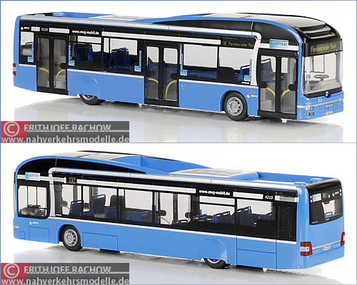 Rietze MAN Lions City hybrid MVG München Sondermodell Modellbus Busmodell Modellbusse Busmodelle