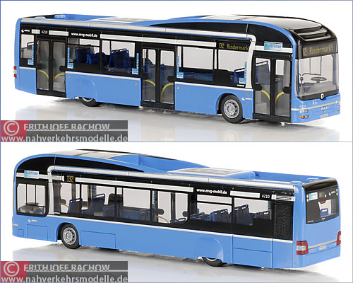 Rietze MAN Lions City hybrid MVG München Sondermodell Modellbus Busmodell Modellbusse Busmodelle