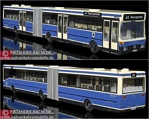 Rietze Busmodell Sondermodell Mercedes Benz O 405 G Stadtwerke München