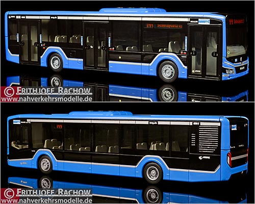 Rietze Busmodell Artikel 75304 M A N Lions City 12 2018 Münchner Verkehrsgesellschaft M V G