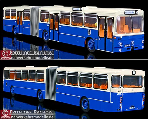 Rietze Busmodell Sondermodell Mercedes Benz O 305 G Stlb Stadtwerke Mnchen Wagen 5302