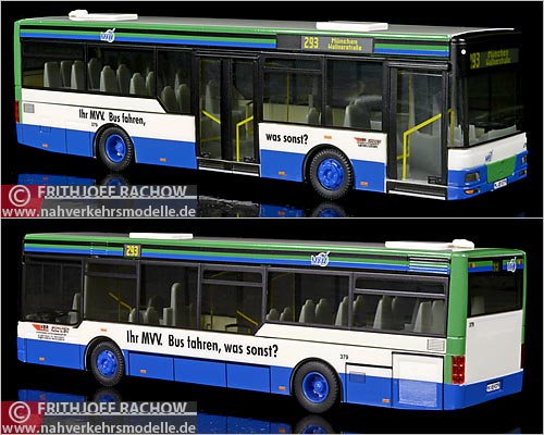 VKModelle MAN NM Midibus MVV Mnchen Modellbus Busmodell Modellbusse Busmodelle