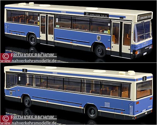 Rietze Busmodell Neoplan N 416 S L 2 Stadtwerke München Sondermodell Omnibusclub Punkt de