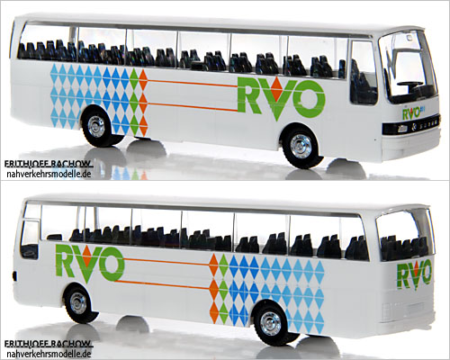 Herpa Setra S215 HD Regionalverkehr Oberbayern RVO Modellbus