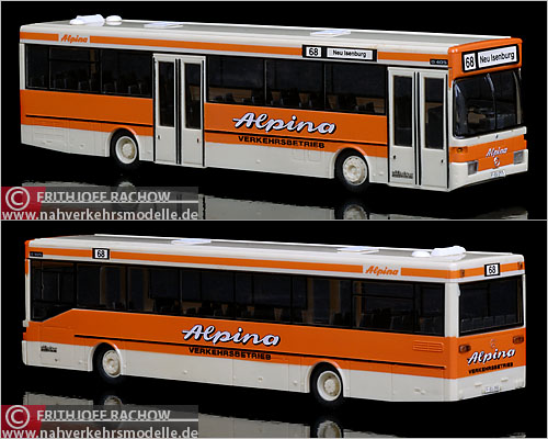 Kembel MB O405 Alpina Frankfurt Modellbus Busmodell Modellbusse Busmodelle