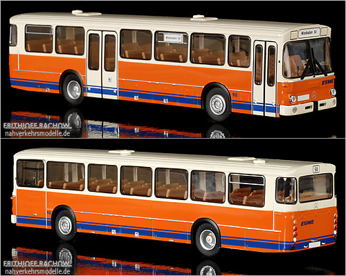 Brekina MB O307 ESWE Wiesbaden Modellbus Busmodell Modellbusse Busmodelle