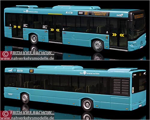 VKModelle Solaris U 12 Frankfurt Modellbus Busmodell Modellbusse Busmodelle