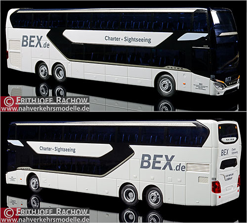 A W M Busmodell Artikel 75511 Setra S 531 D T Bex Berlin Charter und Sightseeing