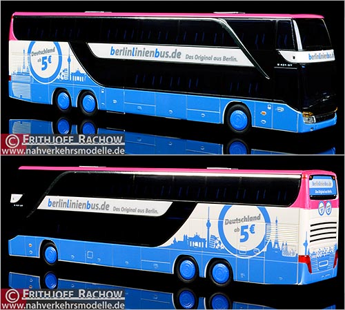 A W M Busmodell Artikel 58610 Setra S 431 D T Berlin Linien Bus Berlin