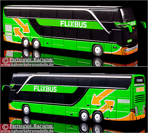 Lemke Collection Busmodell Artikel L C 4470 Setra S 431 D T Flixbus