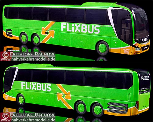 Rietze Busmodell Artikel 74809 M A N Lions Coach L 2017 K D E Reisen Hamburg Flixbus