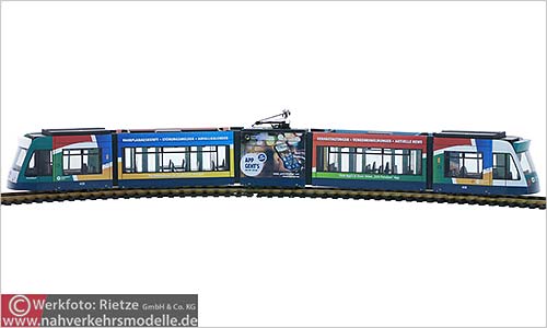 Rietze Straenbahn Artikel STRA01068 Siemens Combino Stadtwerke Potsdam