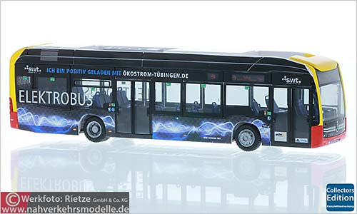 Rietze Busmodell Artikel 75519 Mercedes-Benz eCiaro Stadtwerke Tbingen