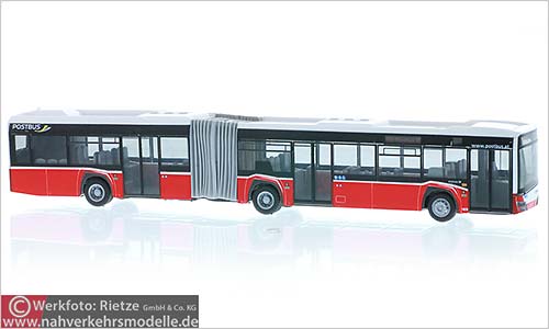Rietze Busmodell Artikel 77502 Solaris Urbino 18 2019 Postbus Wiener Linien