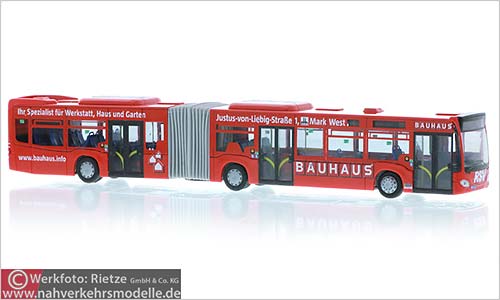 Rietze Busmodell Artikel 73668 Mercedes-Benz Citaro G 2015 Omnibusverkehr Jakob Kocher