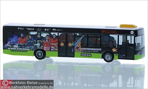 Rietze Busmodell Artikel 65967 Solaris Urbino 12 West Verkehr Geilenkirchen