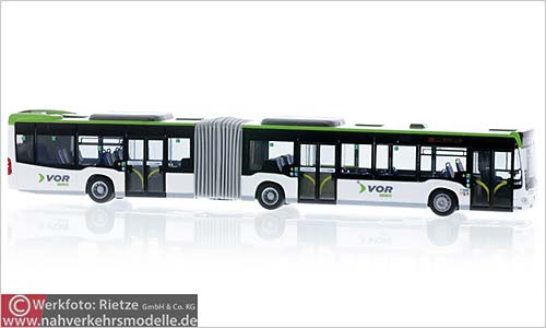 Rietze Busmodell Artikel 73669 Mercedes-Benz Citaro G 2015 Verkehrsverbund Ost-Region