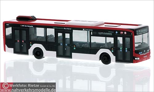 Rietze Busmodell Artikel 75321 M A N Lions City 12 2018 Transports Metropolitans de Barcelona