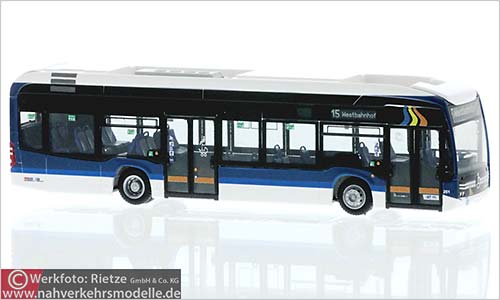 Rietze Busmodell Artikel 75523 Mercedes-Benz eCitaro Jenaer Nahverkehr