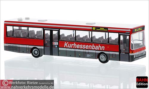 Rietze Busmodell Artikel 77315 Mercedes-Benz O 407 Kurhessenbahn
