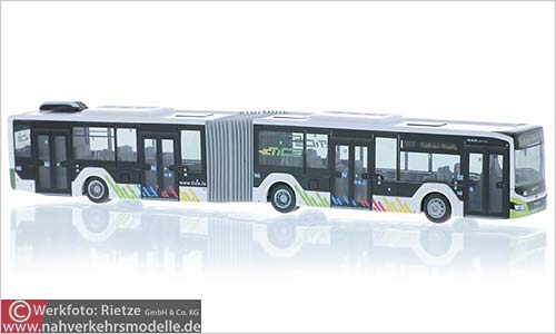 Rietze Busmodell Artikel 75812 M A N Lions City 18 2018 Tice Luxemburg